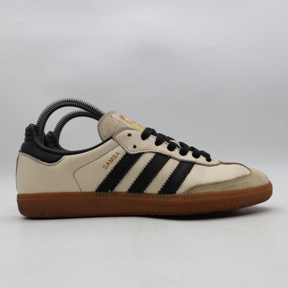 Adidas Samba OG Cream White Sand Strata Women's 6.5 Cream Sports Sneaker ID0478 - Picture 1 of 12